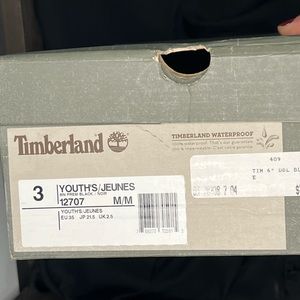Timberlands kids size 3